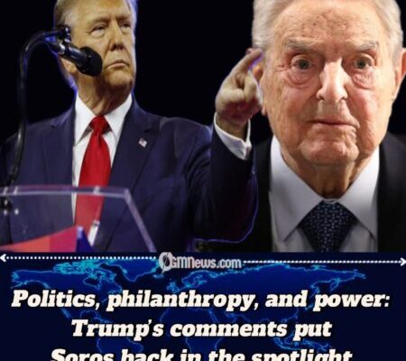 President Donald Trump Suggests Soros Under Watch Amid Donor Influence Debate