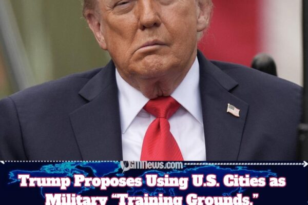 Trump Proposes Using U.S. Cities as Military “Training Grounds,” Targeting Chicago