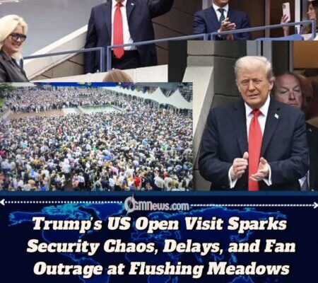 Trump's US Open Final Attendance Triggers Security Chaos and Fan Delays at Flushing Meadows