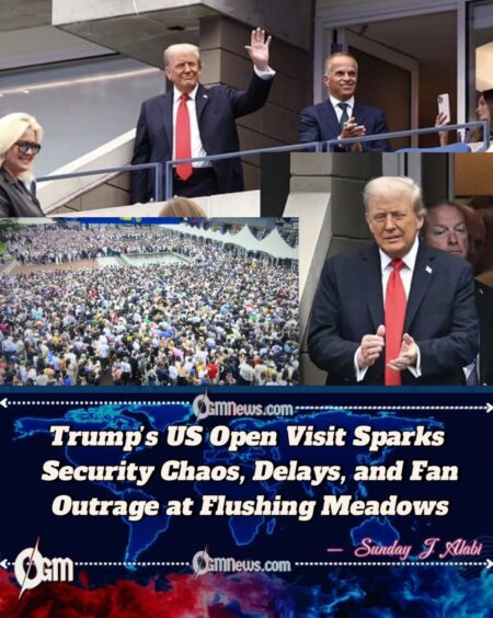 Trump's US Open Final Attendance Triggers Security Chaos and Fan Delays at Flushing Meadows
