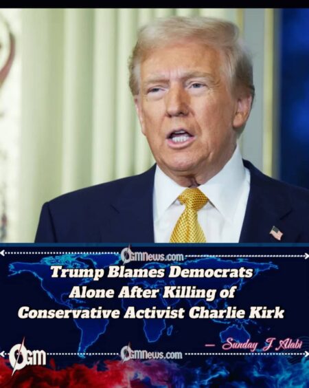 Trump Escalates Attacks on Political Opponents After Charlie Kirk’s Killing