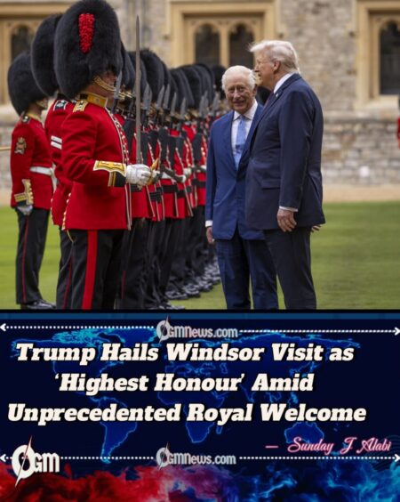 Trump Calls Windsor State Visit ‘One of the Highest Honours of My Life’ as King Charles Hosts Lavish Welcome