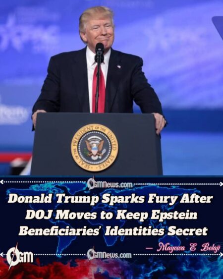 Donald Trump Accused of Shielding Epstein’s Associates as DOJ Blocks NBC’s Transparency Request