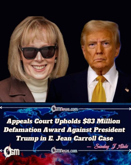 Federal Judges Reject Trump’s Immunity Claim, Affirm $83 Million Carroll Defamation Judgment.