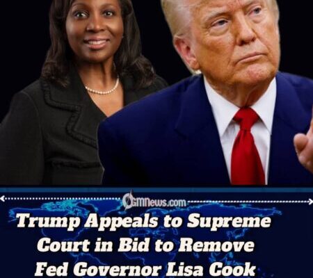 Trump Asks Supreme Court to Approve Firing of Fed Governor Lisa Cook