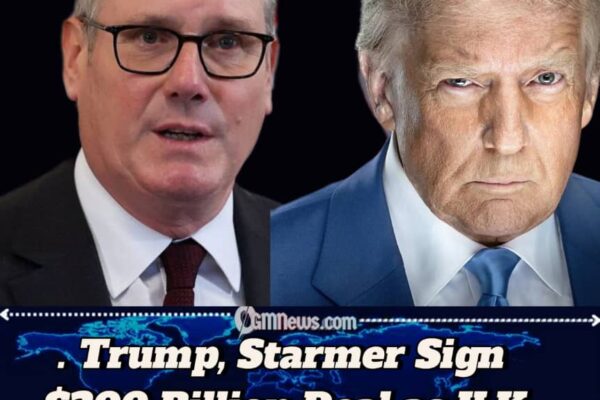 Trump Concludes U.K. Visit With $200 Billion Investment Deal, Criticism of Putin and Wind Energy