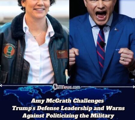 Amy McGrath Calls Out President Trump and Pete Hegseth Over Controversial Address to U.S. Generals