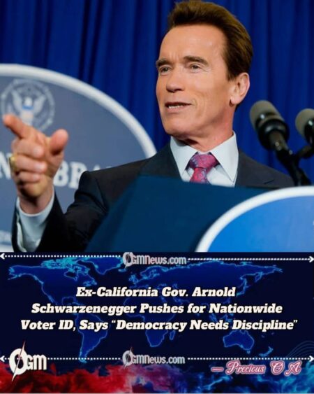 Ex-California Gov. Arnold Schwarzenegger Slams the Left, Demands Mandatory Voter Identification for All Americans