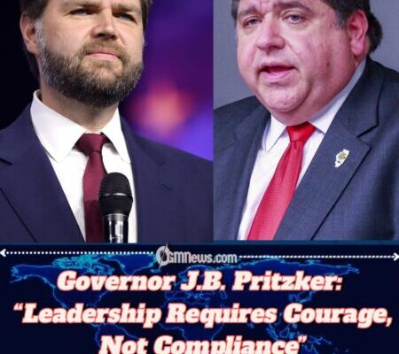 Governor J.B Pritzker: “Vice President Vance Has Become a Lackey for the President