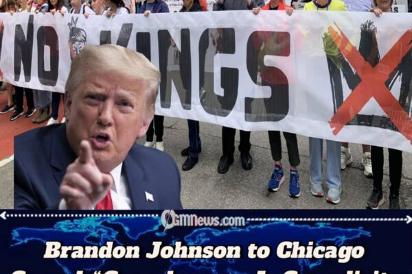 “No Kings”: Mayor Brandon Johnson Rallies Thousands at Grant Park to “Fight Fascism” and “Destroy Authoritarianism”