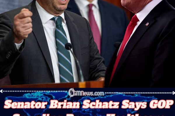 Sen. Brian Schatz: GOP Has Money for Luxury Projects, Not Healthcare for Americans
