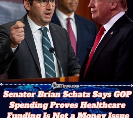 Sen. Brian Schatz: GOP Has Money for Luxury Projects, Not Healthcare for Americans