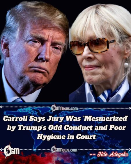 E. Jean Carroll Publicly Humiliates President Trump, Reveals Disturbing Courtroom Behavior and “Disgusting” Odor During Defamation Trial