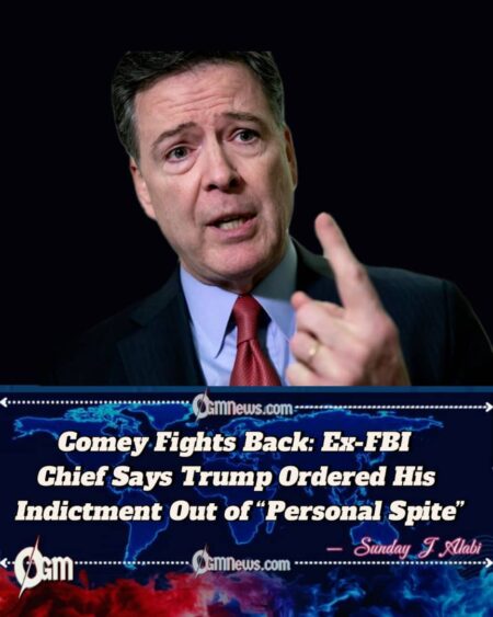 Comey Moves to Dismiss Charges, Claims Vindictive Prosecution