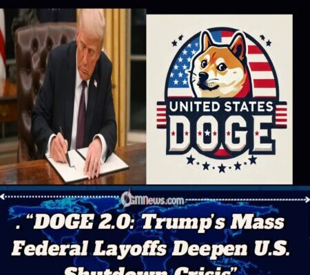 Trump Launches “DOGE 2.0” as Mass Federal Layoffs Deepen Shutdown Stalemate