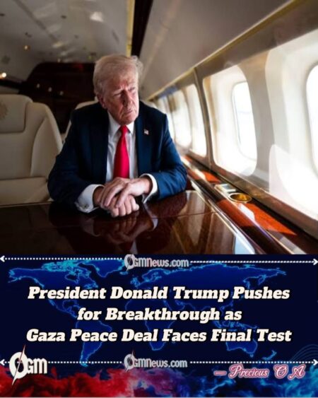 President Donald Trump Takes Commanding Role in Israel-Gaza Peace Talks