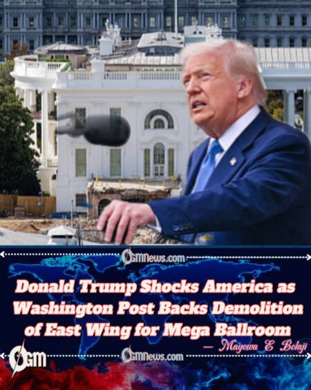 Donald Trump Ignites National Fury While Washington Post Cheers Ballroom Over History