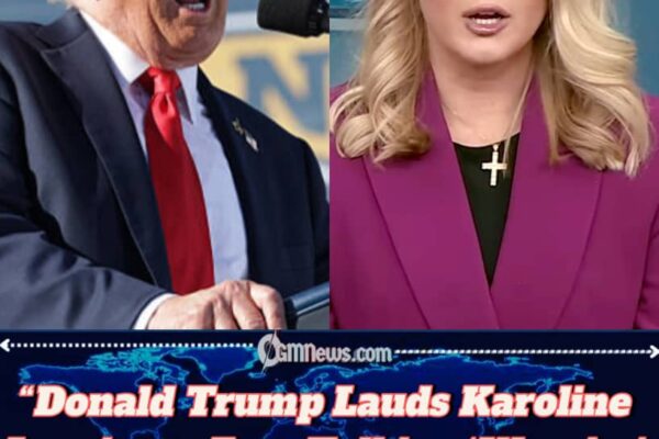 Donald Trump Praises White House Press Secretary’s ‘Machine Gun’ Energy — Critics Call Comment ‘Unpresidential