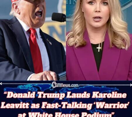 Donald Trump Praises White House Press Secretary’s ‘Machine Gun’ Energy — Critics Call Comment ‘Unpresidential