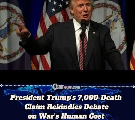 U.S. President Donald Trump Says 7,000 Died in One Week Amid Russia-Ukraine War