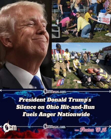 President Donald Trump Confronts National Outcry After Ohio Protest Attack