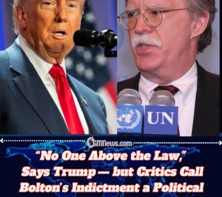 President Donald Trump Reacts Strongly as Former National Security Advisor John Bolton Faces Indictment