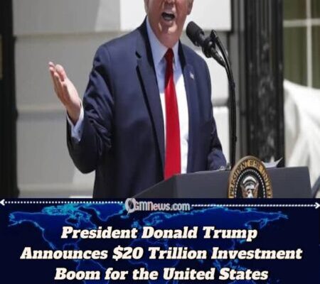President Donald Trump Projects Unmatched $20 Trillion Investment in First Year
