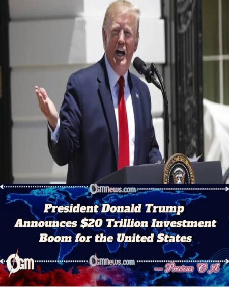 President Donald Trump Projects Unmatched $20 Trillion Investment in First Year