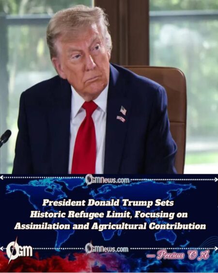 President Donald Trump Redefines U.S. Refugee Policy, Capping Admissions at 7,500 and Prioritizing South African Farmers