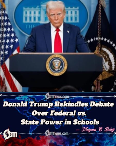 Donald Trump Pushes States to Lead in Education, Pledges Federal Backup