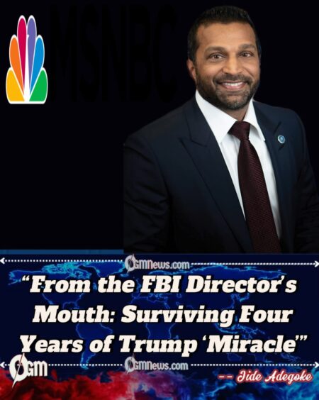 From the FBI Director’s Mouth: Surviving Four Years of Trump ‘Miracle