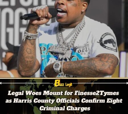Rapper Finesse2Tymes Arrested in Texas on Eight Criminal Charges — Released from Custody After Booking