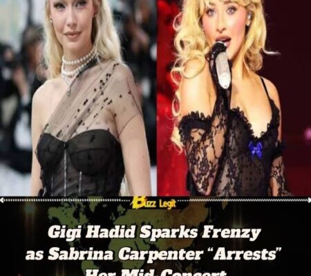 Gigi Hadid Steals the Show After Playful Onstage “Arrest” in Pittsburgh