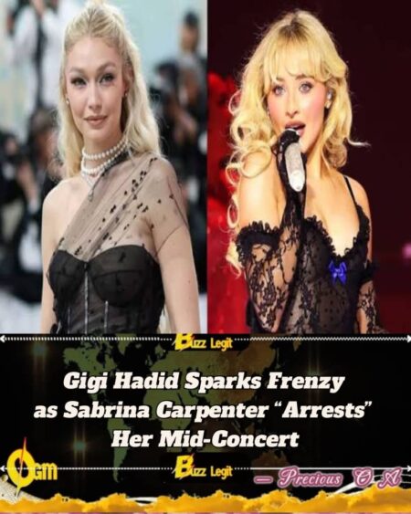 Gigi Hadid Steals the Show After Playful Onstage “Arrest” in Pittsburgh
