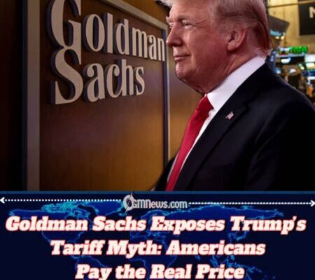 Goldman Sachs Says U.S. Consumers Bearing 55% of Tariff Burden — Not Foreign Nations