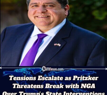 Tensions Escalate as Pritzker Threatens Break with NGA Over Trump’s State Interventions