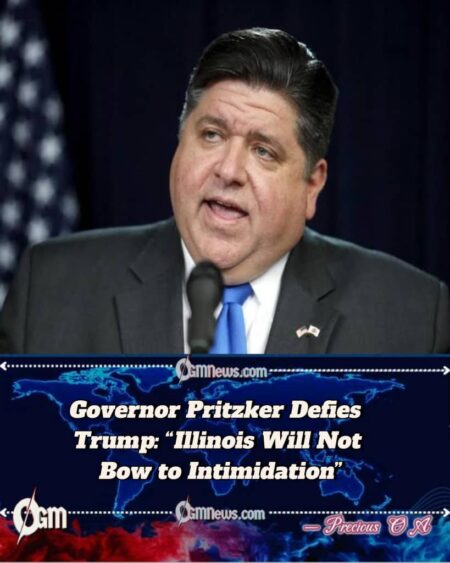Governor JB Pritzker Calls Trump “Unhinged Wannabe Dictator” in Fierce Rebuke of Presidential Threats