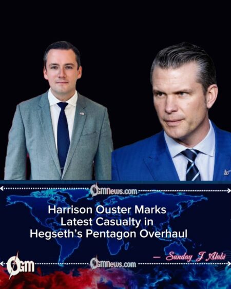 Harrison Dismissed: Hegseth Continues Pentagon Shakeup