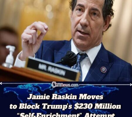 Jamie Raskin Demands Full Paper Trail on Trump’s $230 Million Payout Request