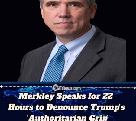 Sen. Jeff Merkley Delivers 22-Hour Senate Speech Denouncing Trump’s Policies, Warns of ‘Perilous Moment for the Republic’