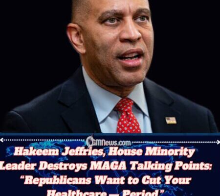Hakeem Jeffries Torches Far-Right Reporter: “We’re Defending Healthcare — You’re Defending Lies