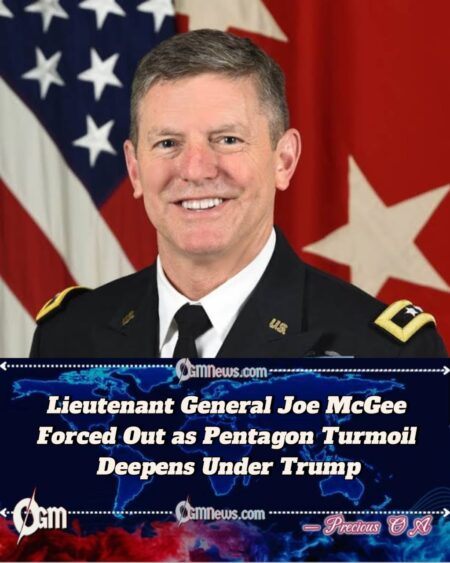 Lieutenant General Joe McGee’s Resignation Sparks Outrage Over Political Control in the U.S. Military