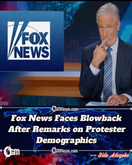 Jon Stewart Backlash Fox News’ for Complaining About “Too Many Old White People” at No Kings Protest