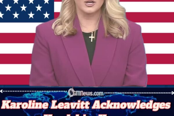 Karoline Leavitt: “Pain Already Being Inflicted on Americans”
