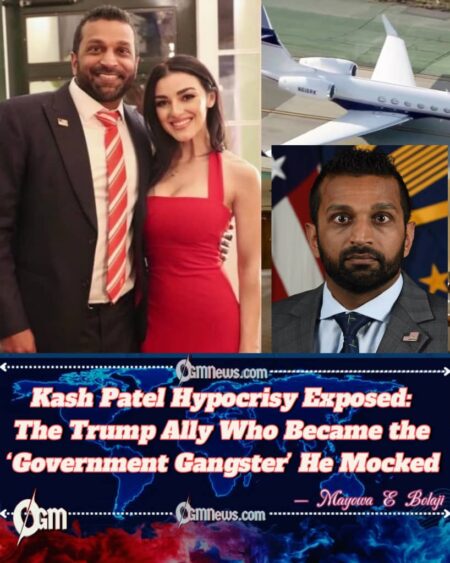 Kash Patel Accused of ‘Grifting Off the Public’ During Shutdown“Federal workers go hungry — Trump’s men go flying.”