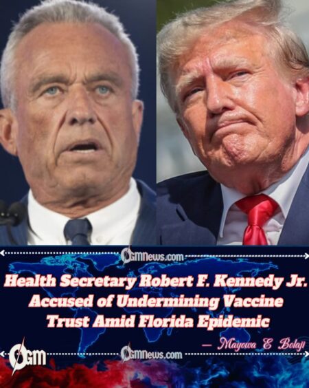 Robert F. Kennedy Jr. Faces Backlash as Florida’s Whooping Cough Cases Surge 81% Amid Vaccine Mandate Rollbacks