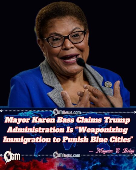 Mayor Karen Bass Says ICE Abuses Are “The Worst Government Overreach in Modern History