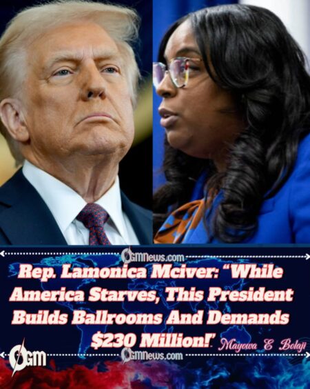 Rep. Lamonica Mciver Rages: “Shutdown Hunger, Not Luxury Projects In The White House!”