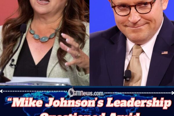 “Mike Johnson, Speaker of the House Faces Accusations of Putting Politics Over People”