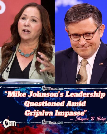 “Mike Johnson, Speaker of the House Faces Accusations of Putting Politics Over People”